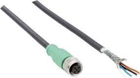 Connettore e cavo SICK 4 cond. M12 Femmina / Senza terminazione Maschio, L. 20m