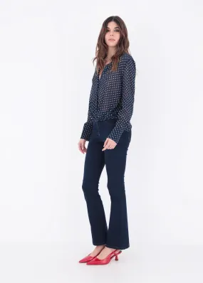 Leggins flare in jeans - PE24